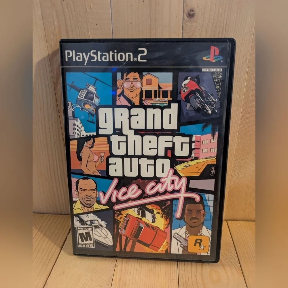 Sony 2 Grand Theft Auto: Vice City - Black Game Used